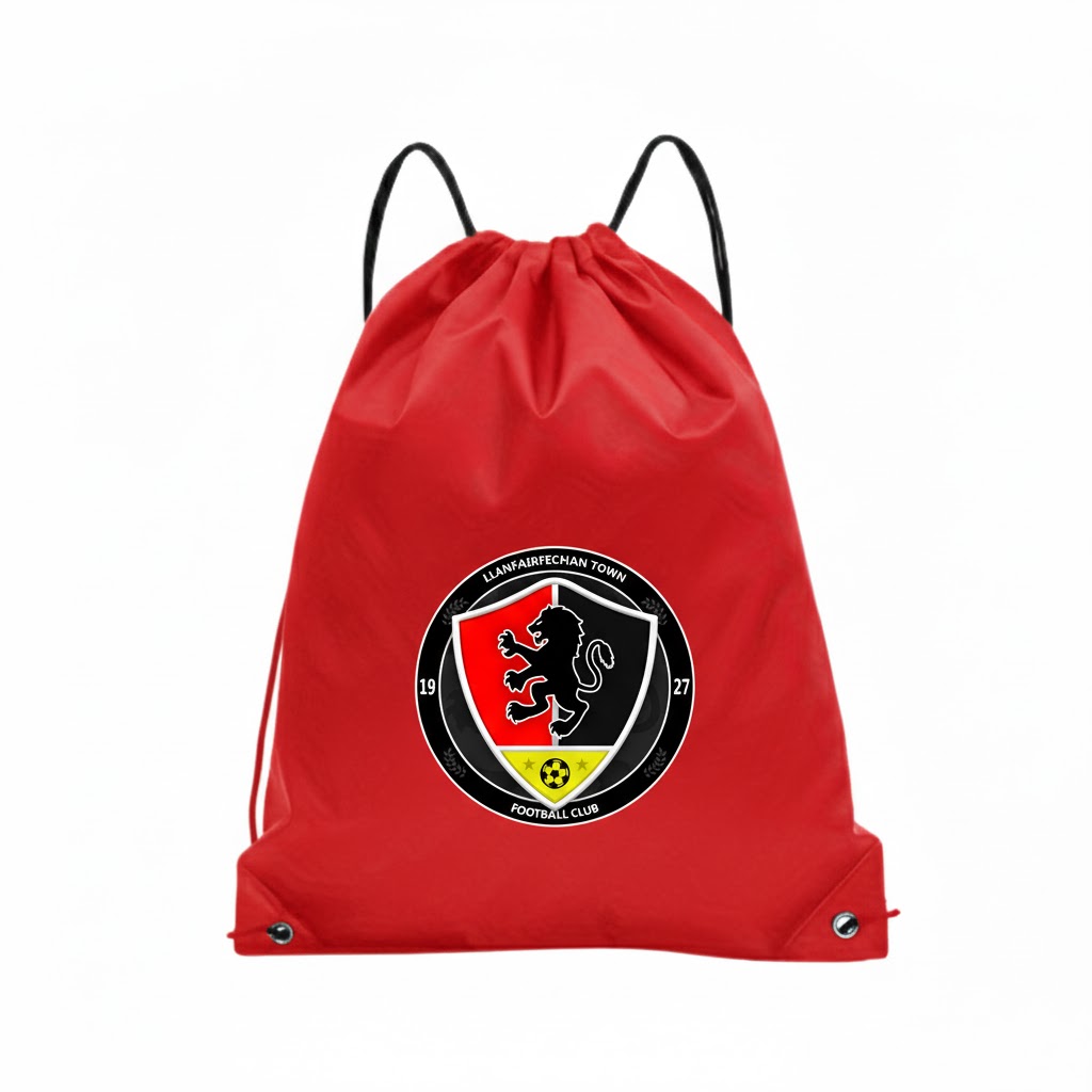 Llanfairfechan Town FC Drawstring Boot Bag